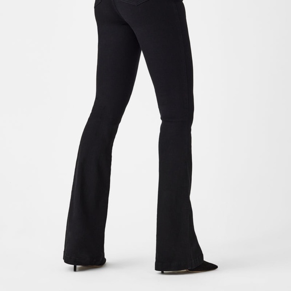 Spanx Women's Size L Black Original Everywhere Flare Jeans - Picture 2 of 9